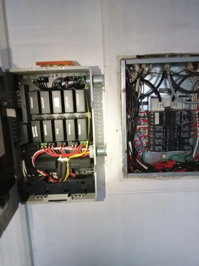 Electrical panel upgrade completed for Security Camera Wiring in North Weeki Wachee